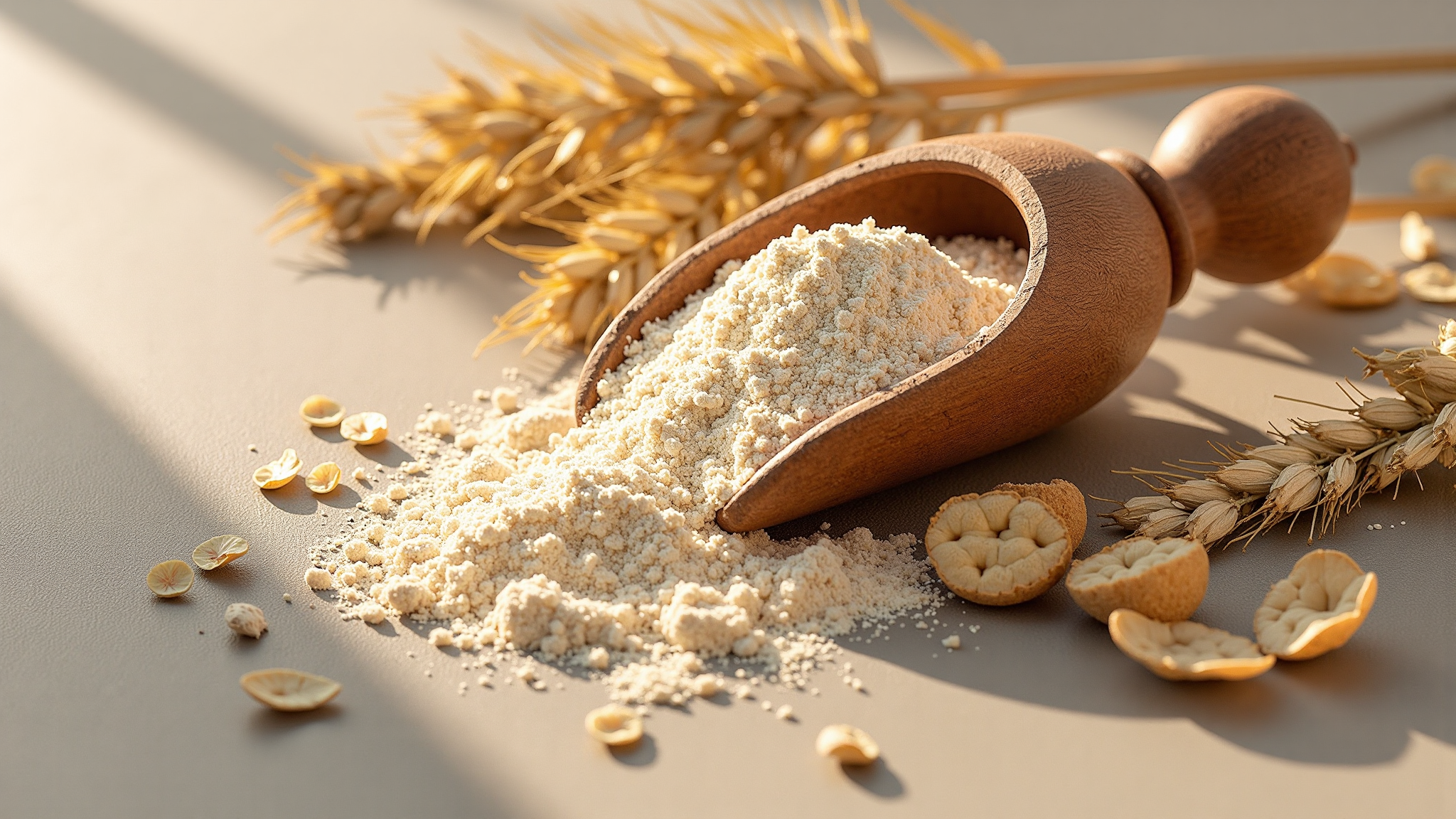 Finished organic oat powder product