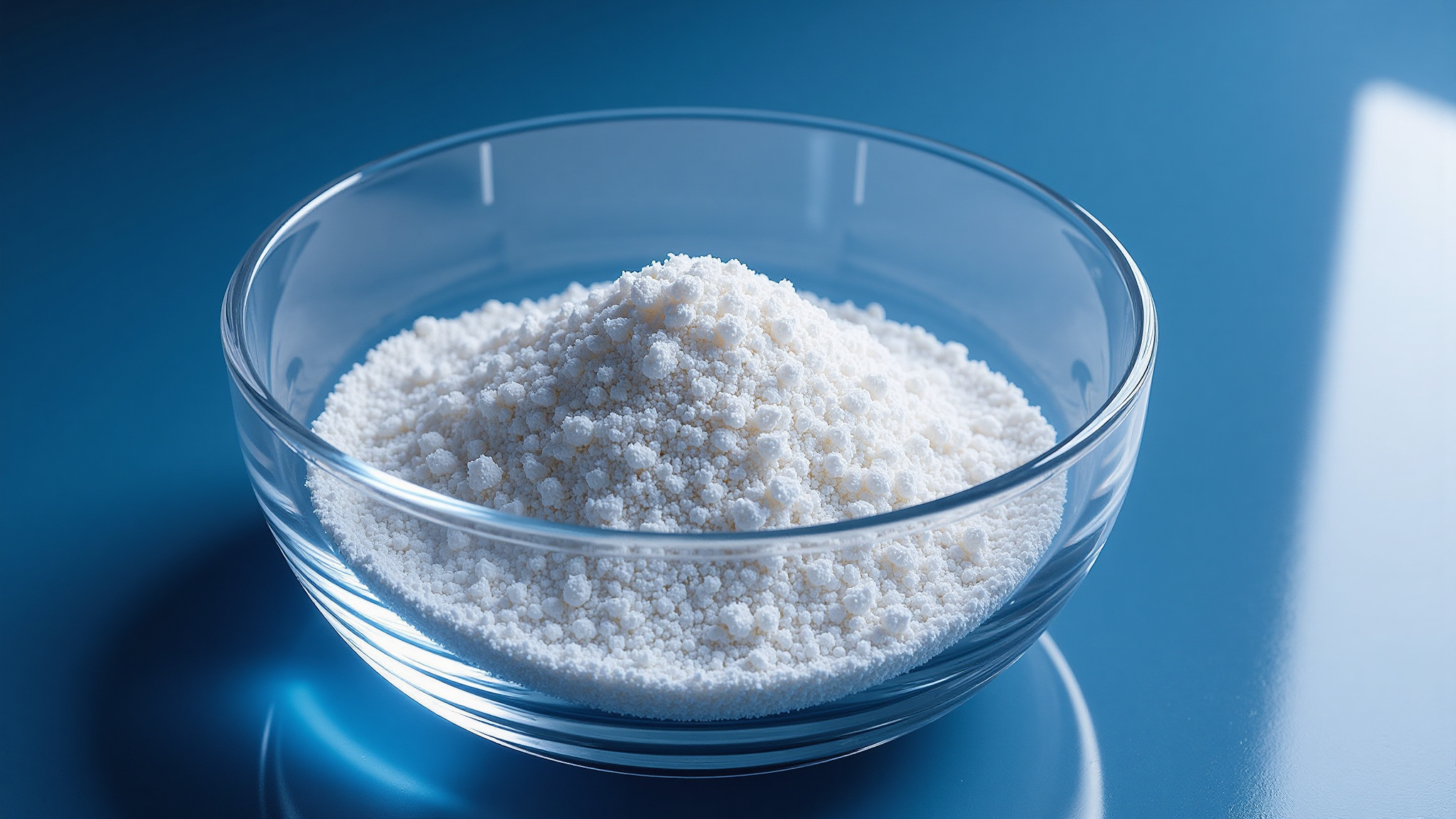 Xylitol powder being used in food preparation